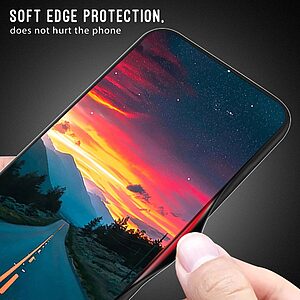 Θήκη Xiaomi Redmi Note 12 5G / Poco X5 5G OEM σχέδιο carbon με πλάτη από Tempered Glass και εσωτερικό TPU λευκό - Image 5