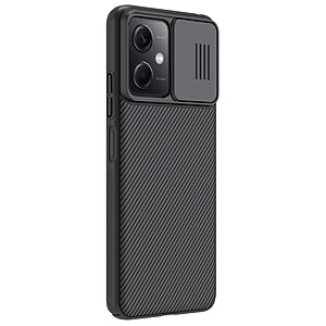 Θήκη Xiaomi Redmi Note 12 5G / Poco X5 5G NiLLkin Camshield Series Πλάτη με προστασία για την κάμερα από σκλήρό Premium TPU μαύρο - Image 5