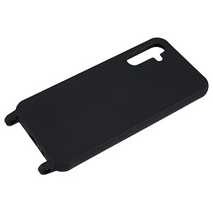 Θήκη Samsung Galaxy A14 4G / 5G OEM Soft Silicone Sockproof v3 πλάτη με κορδόνι από αντικραδασμικό TPU μαύρο - Image 5