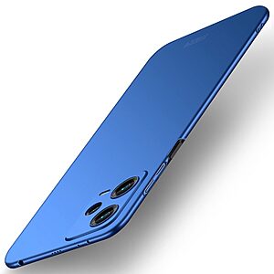Θήκη Xiaomi Redmi Note 12 Pro+ MOFI Shield JK Slim Series Πλάτη από σκληρό πλαστικό μπλε