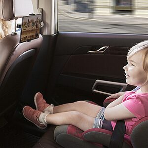 BASEUS Fun Journey Ρυθμιζόμενη Βάση Πίσω Καθίσματος Αυτοκινήτου για Κινητά και Τάμπλετ 4.7-12.3″ – Μαύρη - Image 4