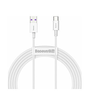 Καλώδιο Baseus Superior Series USB-Α σε USB-C fast charging 6A 66W 2.0m (CATYS-A02) λευκό