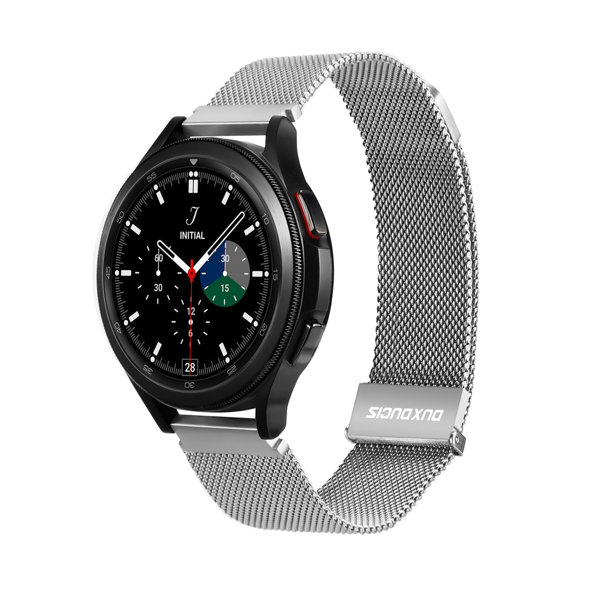 Μπρασελέ μαγνητικό Dux Ducis Wristband για Samsung Galaxy / Huawei / Honor Watch 20mm (Milanese Version) ασημί Μπρασελέ μαγνητικό Dux Ducis Wristband για Samsung Galaxy / Huawei / Honor Watch 20mm (Milanese Version) ασημί