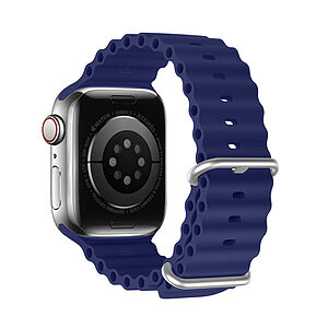 dux ducis oceanwave strap for apple watch 2 3 4 5 6 7 8 41mm 40mm 38mm blue 34088 2