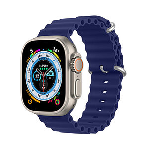 Λουράκι Dux Ducis OceanWave Strap για Apple Watch 2/3/4/5/6/7/8 (41mm/ 40mm /38mm) μπλε
