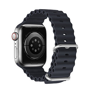 dux ducis oceanwave strap for apple watch 2 3 4 5 6 7 8 41mm 40mm 38mm grey 34085 2