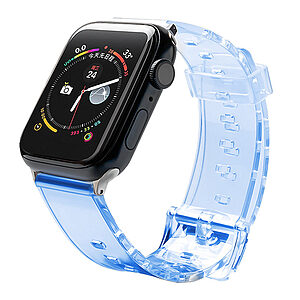 Λουράκι σιλικόνης silicone strap για Apple Watch 2/3/4/5/6/7/8 (42mm/45mm) μπλε