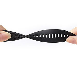 Λουράκι σιλικόνης silicone strap για Huawei Watch GT / GT2 / GT2 Pro μαύρο - Image 5