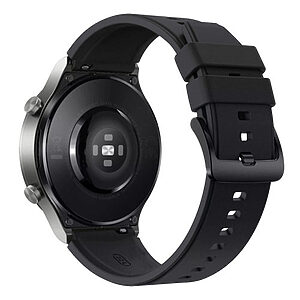 Λουράκι σιλικόνης silicone strap για Huawei Watch GT / GT2 / GT2 Pro μαύρο - Image 3