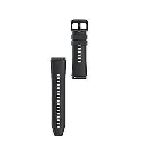 Λουράκι σιλικόνης silicone strap για Huawei Watch GT / GT2 / GT2 Pro μαύρο - Image 4