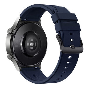Λουράκι σιλικόνης silicone strap για Huawei Watch GT / GT2 / GT2 Pro μπλε - Image 2