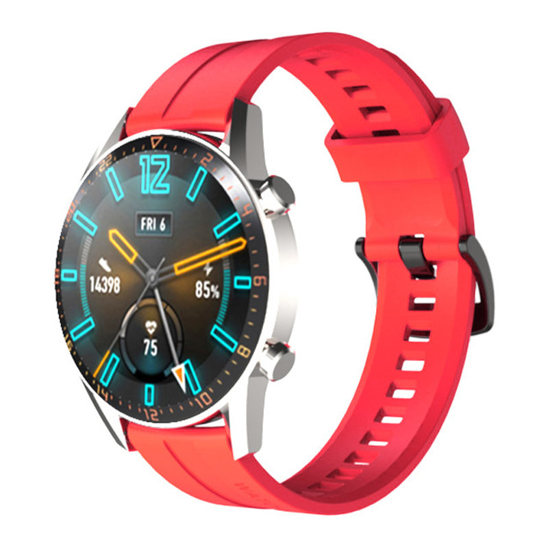 Λουράκι σιλικόνης silicone strap για Huawei Watch GT / GT2 / GT2 Pro κόκκινο Λουράκι σιλικόνης silicone strap για Huawei Watch GT / GT2 / GT2 Pro κόκκινο