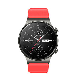Λουράκι σιλικόνης silicone strap για Huawei Watch GT / GT2 / GT2 Pro κόκκινο - Image 3
