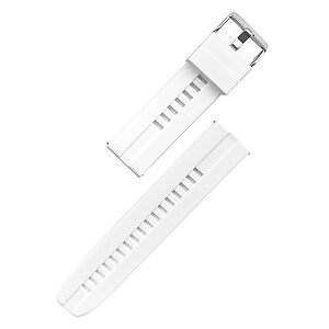 Λουράκι σιλικόνης silicone strap για Huawei Watch GT / GT2 / GT2 Pro λευκό - Image 2