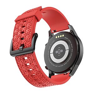 Λουράκι σιλικόνης Strap Y Series για Samsung Galaxy Wacth 46mm κόκκινο