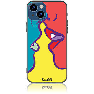 Θήκη για iPhone 14 Pop Art Kiss