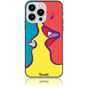 Θήκη για iPhone 14 Pro Pop Art Kiss