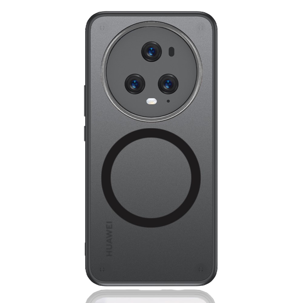 Θήκη Honor Magic5 Pro Mad Mask Frame Series v2 Silicone Sockproof συμβατό με Ασύρματο φορτιστή Πλάτη TPU μαύρο Θήκη Honor Magic5 Pro Mad Mask Frame Series v2 Silicone Sockproof συμβατό με Ασύρματο φορτιστή Πλάτη TPU μαύρο