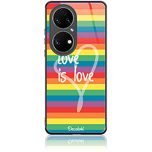 Θήκη για Huawei P50 Pro Love is Love - Tempered Glass