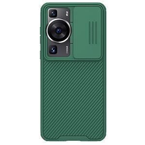 Θήκη Huawei P60 Pro / P60 NiLLkin Camshield Series Πλάτη με προστασία για την κάμερα από σκλήρό Premium TPU πράσινο