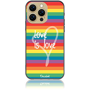 Θήκη για iPhone 13 Pro Love is Love - Soft TPU