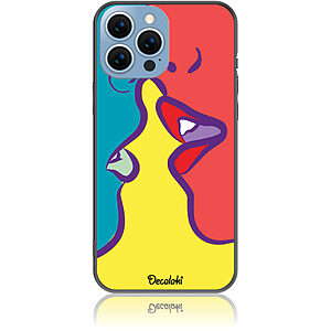 Θήκη για iPhone 13 Pro Max Pop Art Kiss - Soft TPU