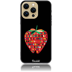 Θήκη για iPhone 13 Pro Unbite Strawberry Passion - Soft TPU