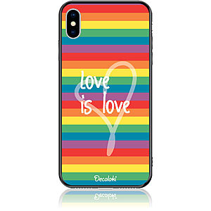 Θήκη για iPhone XS Max Love is Love - Soft TPU