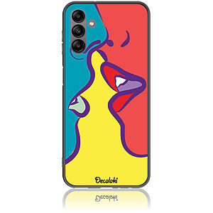 Θήκη για Samsung Galaxy A04s Pop Art Kiss - Soft TPU