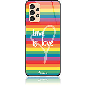 Θήκη για Samsung Galaxy A33 5G Love is Love - Tempered Glass