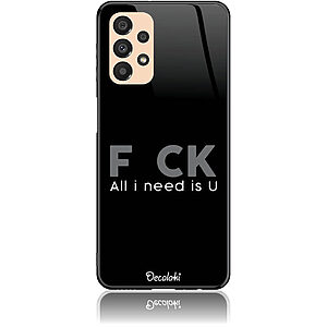 Θήκη για Samsung Galaxy A33 5G F_ck All I Need Is U - Tempered Glass