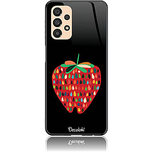 Θήκη για Samsung Galaxy A33 5G Unbite Strawberry Passion - Tempered Glass