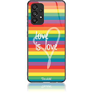 Θήκη για Samsung Galaxy A53 5G Love is Love - Tempered Glass