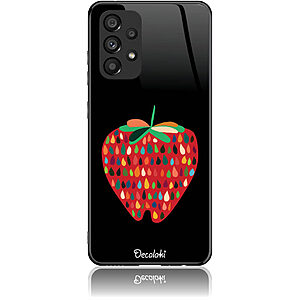Θήκη για Samsung Galaxy A53 5G Unbite Strawberry Passion - Tempered Glass