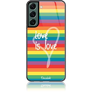 Θήκη για Samsung Galaxy S22 Plus 5G Love is Love - Tempered Glass