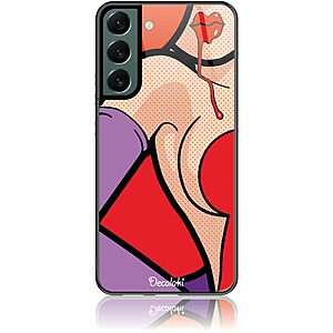 Θήκη για Samsung Galaxy S22 Plus 5G Pop Art Jessica Rabbit - Tempered Glass