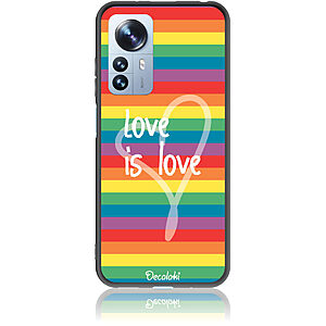 Θήκη για Xiaomi 12 Pro 5G Love is Love - Soft TPU