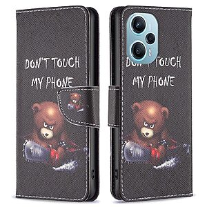 Θήκη Xiaomi Poco F5 5G OEM Angry bear with chainsaw με βάση στήριξης
