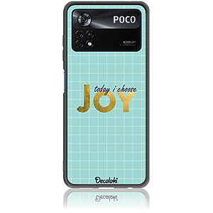 Θήκη για Xiaomi Poco X4 Pro 5G Today I Choose Joy - Soft TPU