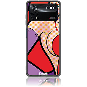 Θήκη για Xiaomi Poco X4 Pro 5G Pop Art Jessica Rabbit - Soft TPU