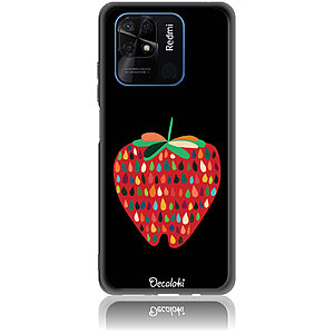 Θήκη για Xiaomi Redmi 10C Unbite Strawberry Passion - Soft TPU