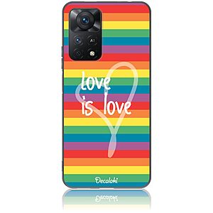 Θήκη για Xiaomi Redmi Note 11 Pro Love is Love - Soft TPU