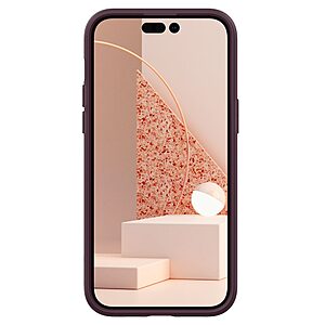 Caseology Parallax Mag by Spigen® Θήκη Σιλικόνης MagSafe για iPhone 14 Pro: Προστασία Κάμερας με Πιστοποίηση Αντοχής MIL-STD 810G-516.6 - Burgundy - Image 4
