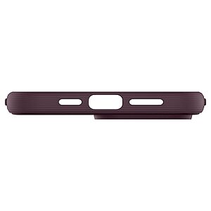 Caseology Parallax Mag by Spigen® Θήκη Σιλικόνης MagSafe για iPhone 14 Pro: Προστασία Κάμερας με Πιστοποίηση Αντοχής MIL-STD 810G-516.6 - Burgundy - Image 6