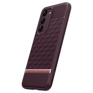 Caseology Parallax by Spigen® Θήκη Σιλικόνης για Samsung Galaxy S23+ Plus: Προστασία Κάμερας με Πιστοποίηση Αντοχής MIL-STD 810G-516.6 - Burgundy - Image 8
