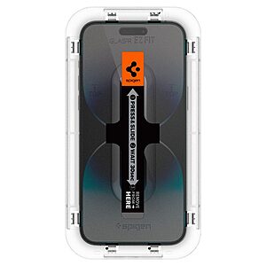 Spigen® Tempered Glas.tR "EZ FIT" Γυαλί Προστασίας οθόνης [x2.Σετ] για iPhone 14 Pro Max - Image 5