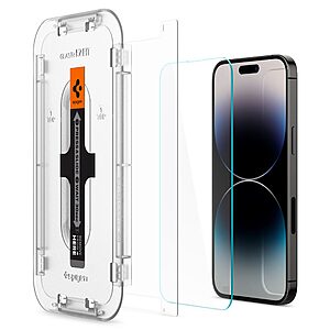 Spigen® Tempered Glas.tR "EZ FIT" Γυαλί Προστασίας οθόνης [x2.Σετ] για iPhone 14 Pro Max - Image 7