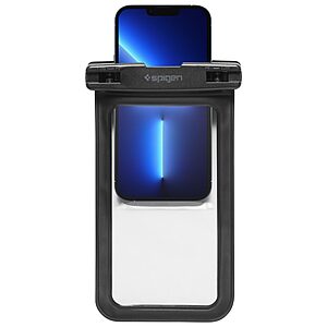 Spigen® A601 Universal - Έξυπνη Αδιάβροχη Θήκη | Πιστοποίηση IPX8 | Αντοχή έως 30m | Επιπλέει για ασφάλεια | Συμβατή έως 6.9" - Black - Image 3