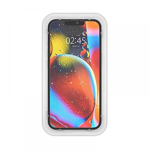Spigen® ALM Tempered Glass FC Γυαλί Προστασίας οθόνης Full Face [x2.Σετ] για iPhone 13 / 13 Pro / 14 - Black - Image 3