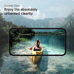 Spigen® ALM Tempered Glass FC Γυαλί Προστασίας οθόνης Full Face [x2.Σετ] για iPhone 13 / 13 Pro / 14 - Black - Image 9